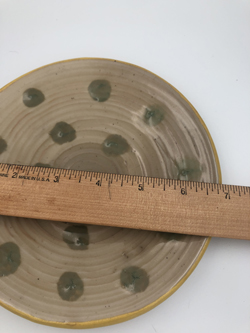 Polka dot plate